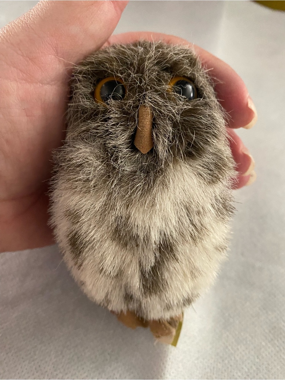 Folkmanis Finger Puppet Owl Plush 5 Inch